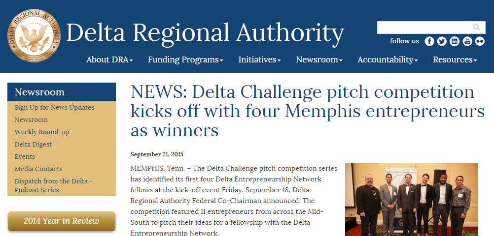 NEWS: Delta Challenge pitch competition kicks off with four Memphis entrepreneurs as winners